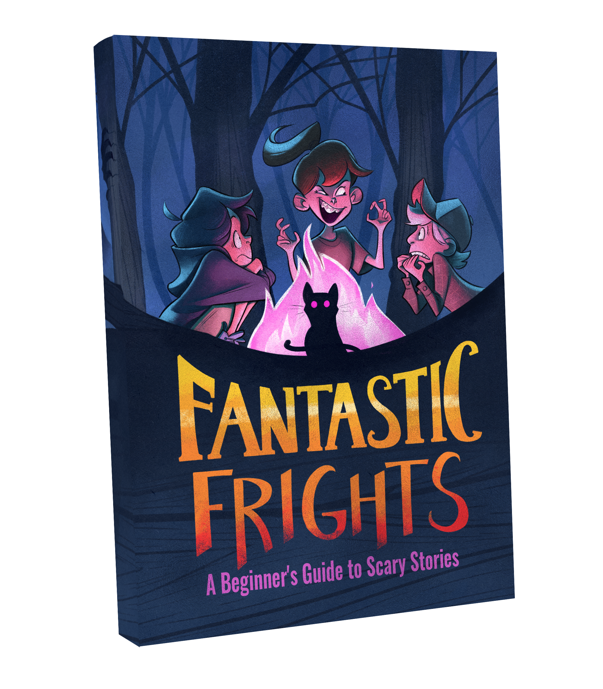 A mock up of Fantastic Frights. Buy now.