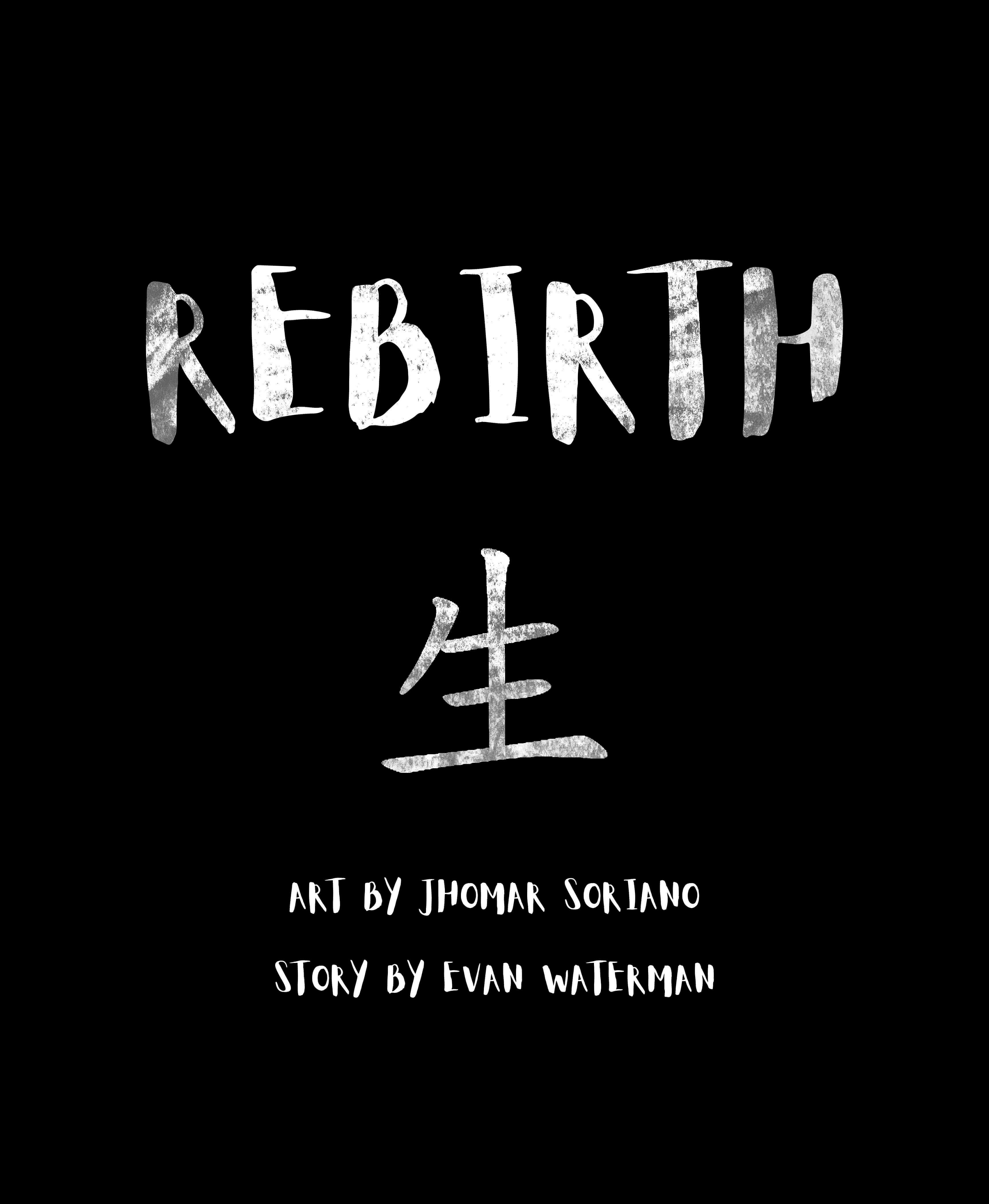Rebirth title card.