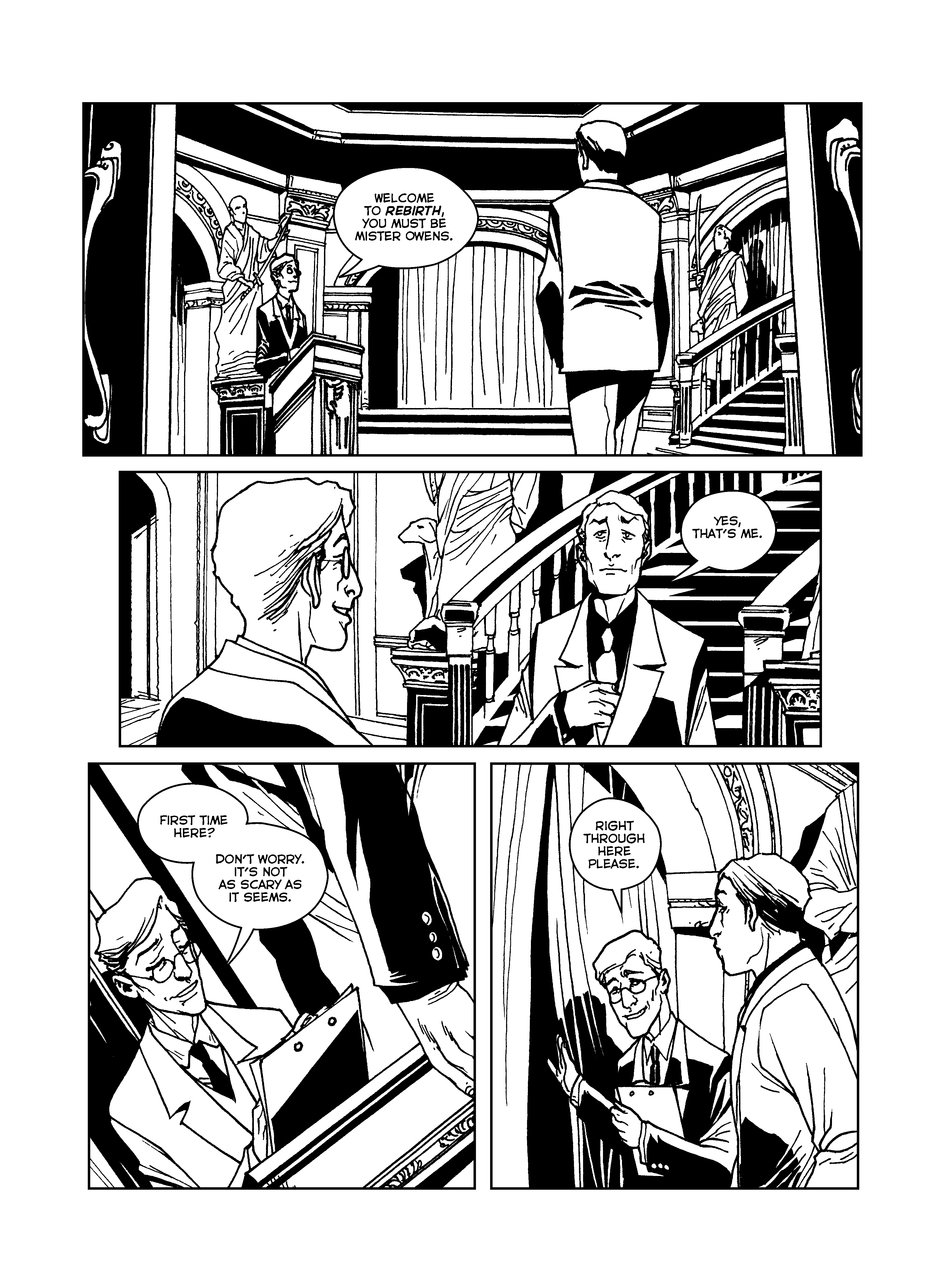 Rebirth, page 1